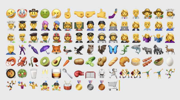 Emoji mới Emoji mới