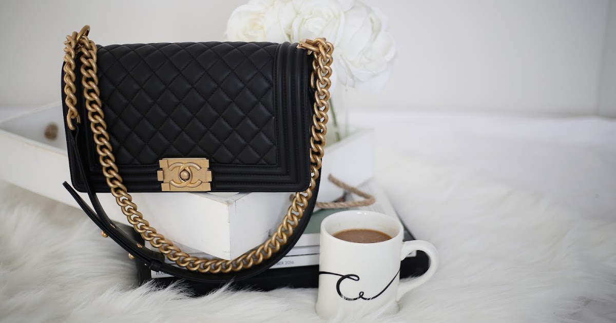 chanel le boy old medium