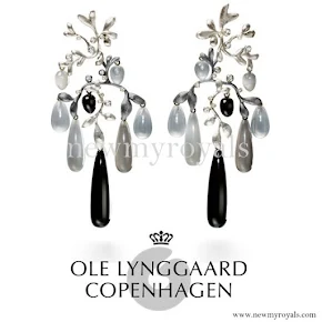 Queen Maxima wore Ole Lynggaard Copenhagen Earrings