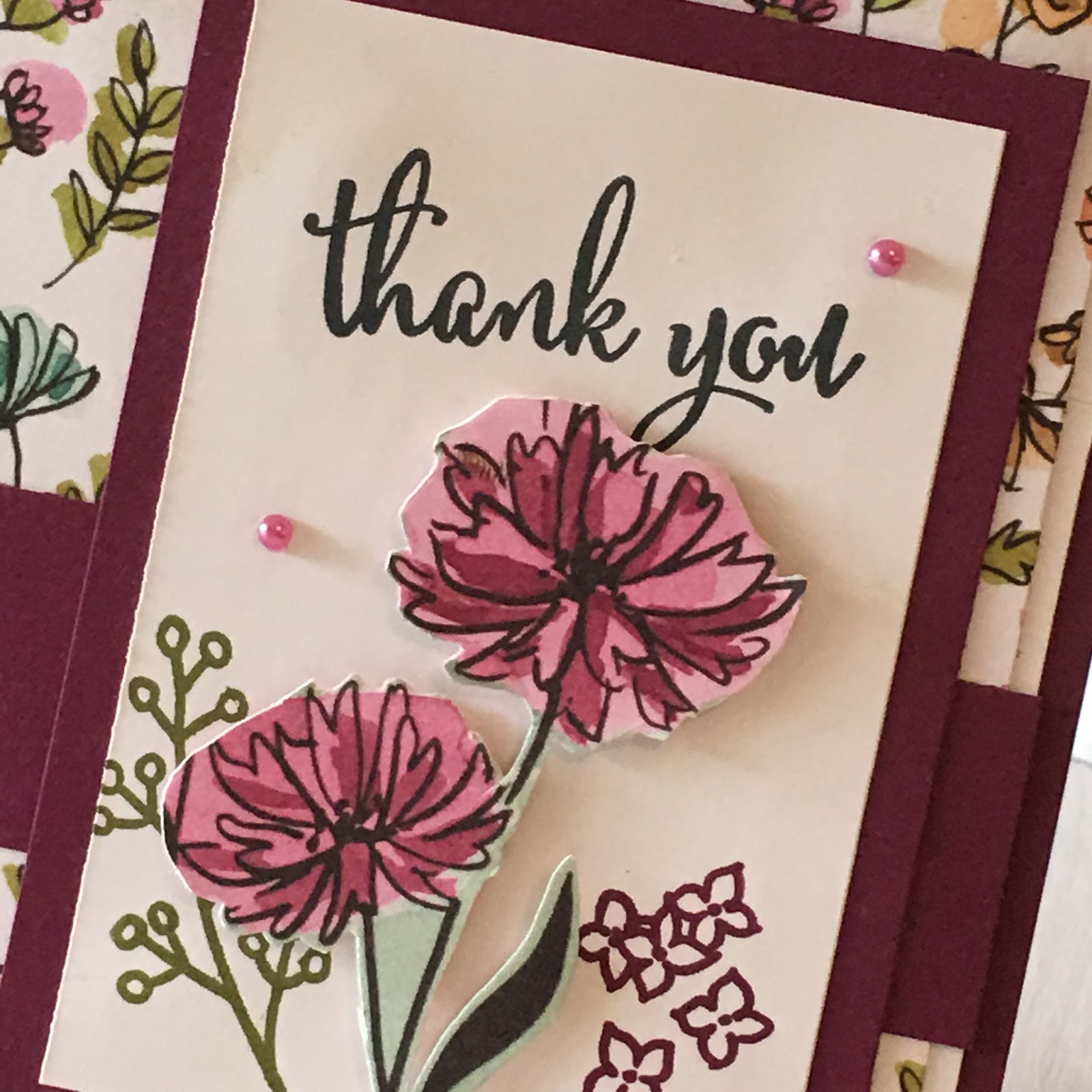 Beautiful Florals from the Share What You Love Specialty Papers from