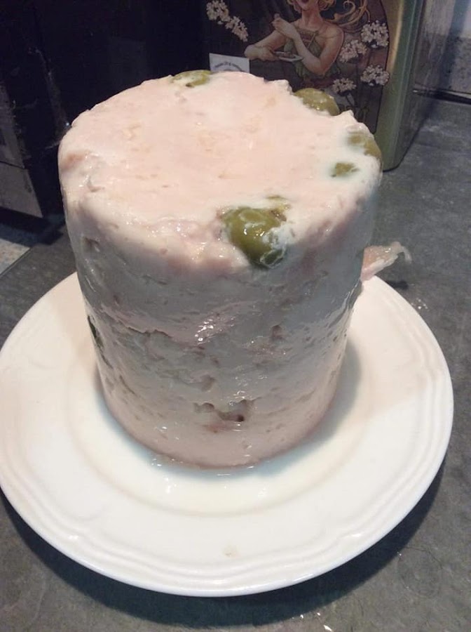 Fiambre de pollo olla GM y slowpot 9