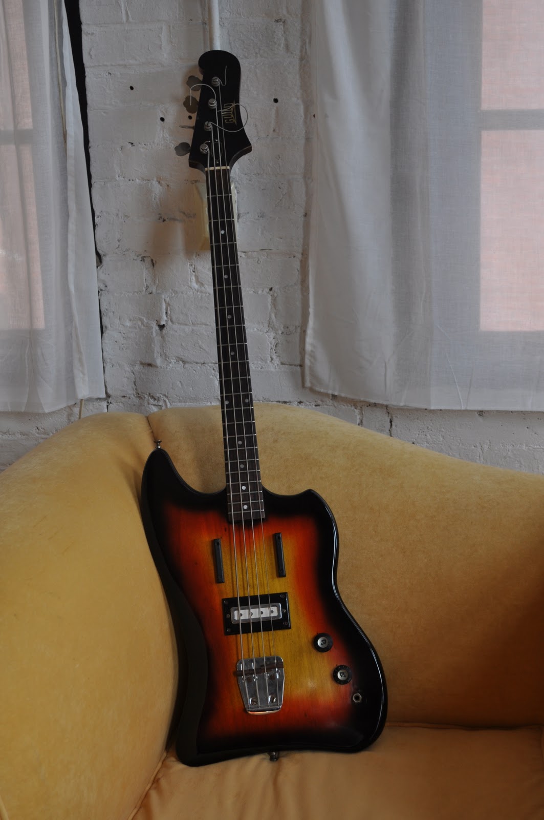 The Guitar Garage 1966 Guild Jetstar Bass Bringing a "Peter Tork