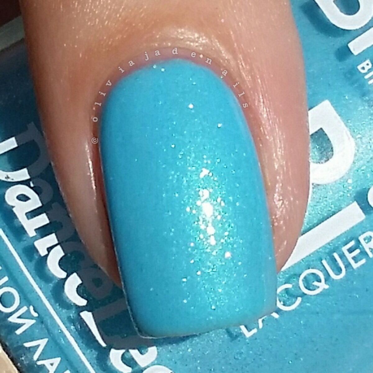 Dance Legend 38 Linda swatched by Olivia Jade Nails