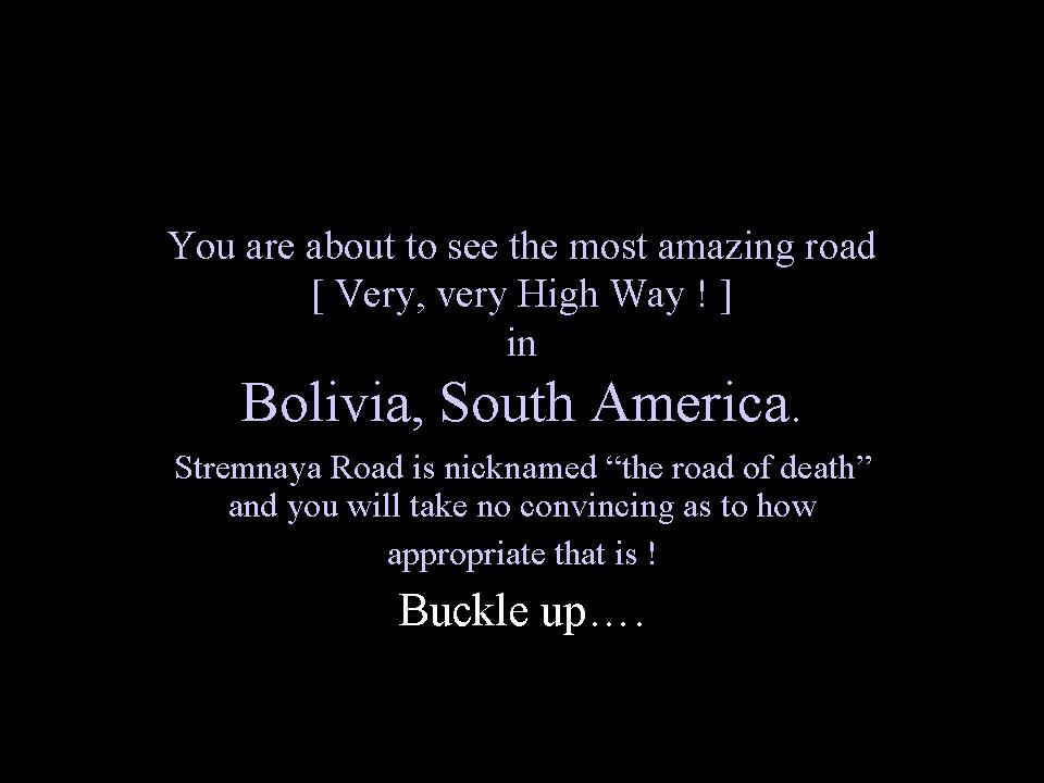 It is a very road. It is a very road