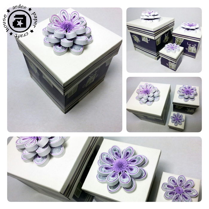 Quilling Gift Box ardee's creation