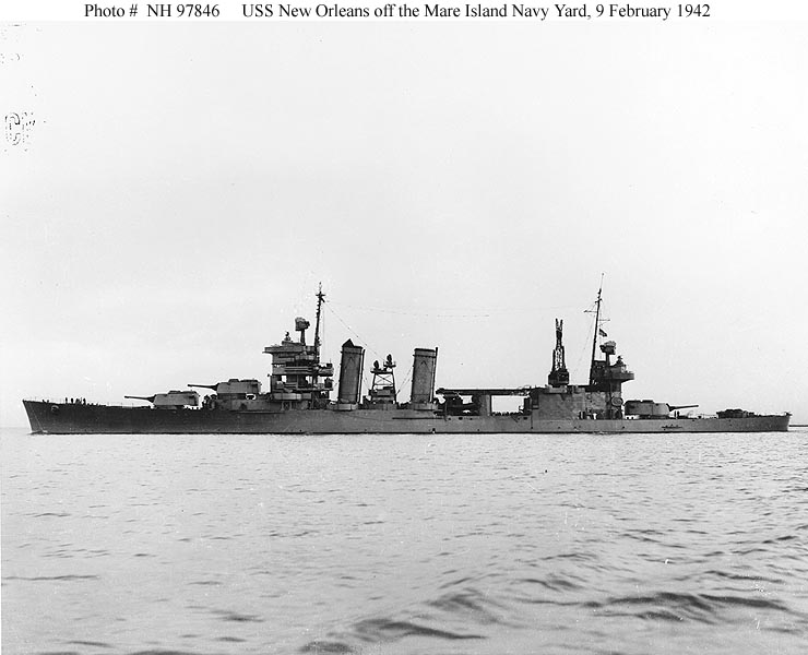 Naval Warfare: USS New Orleans (CA-32)