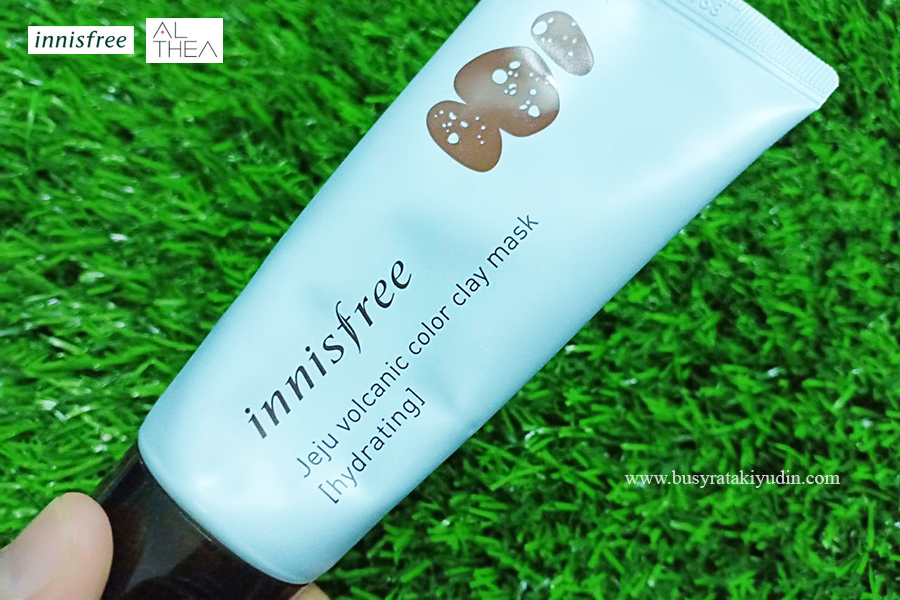 jeju volcanic color clay mask, hydrating, innisfree, clay mask,