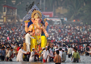 Ganesh Visarjan Whatsapp & Facebook Status