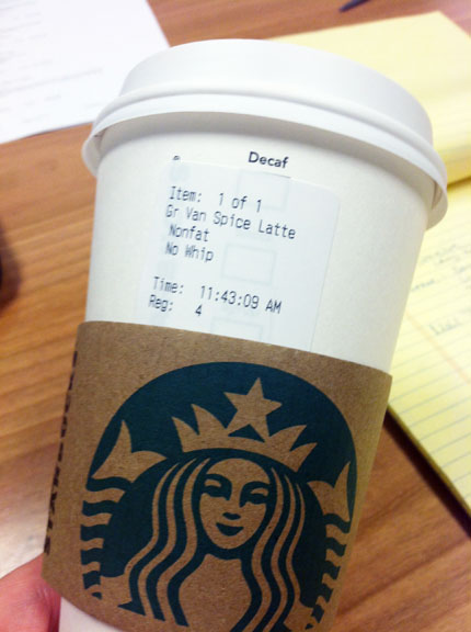 latte vanilla spice starbucks skinny trying really ve looking forward been