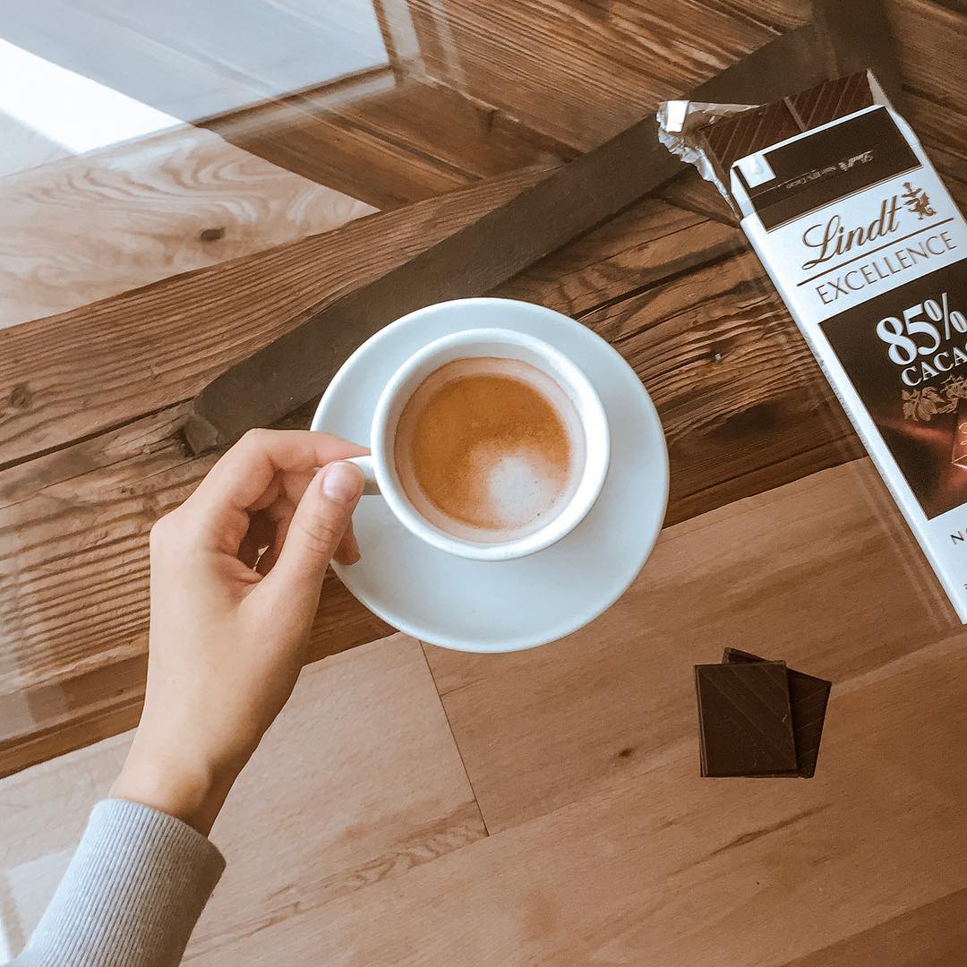 5 things I learned about work-life balance from my first real job coffee, cup of coffee, work-life balance, takeaway coffee, lifestyle blog, lifestyle blogger, travel blog, austria, vienna, job problems, Lindt chocolate, espresso, office job, dream job