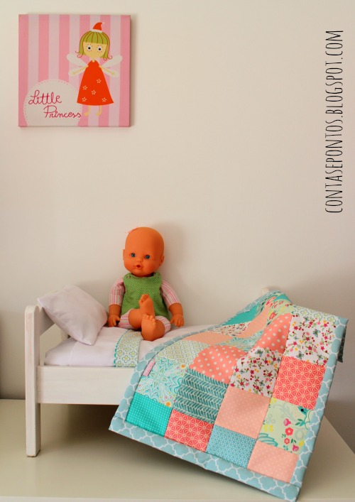 Patchwork - colcha de bonecas Patchwork - colcha de bonecas