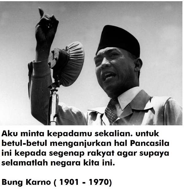 Meme Kata Bijak Bung Karno Tentang Pancasila Ini, Bikin
