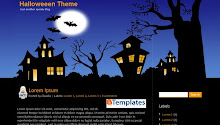 Descargar Halloween Theme gratis en BTemplates