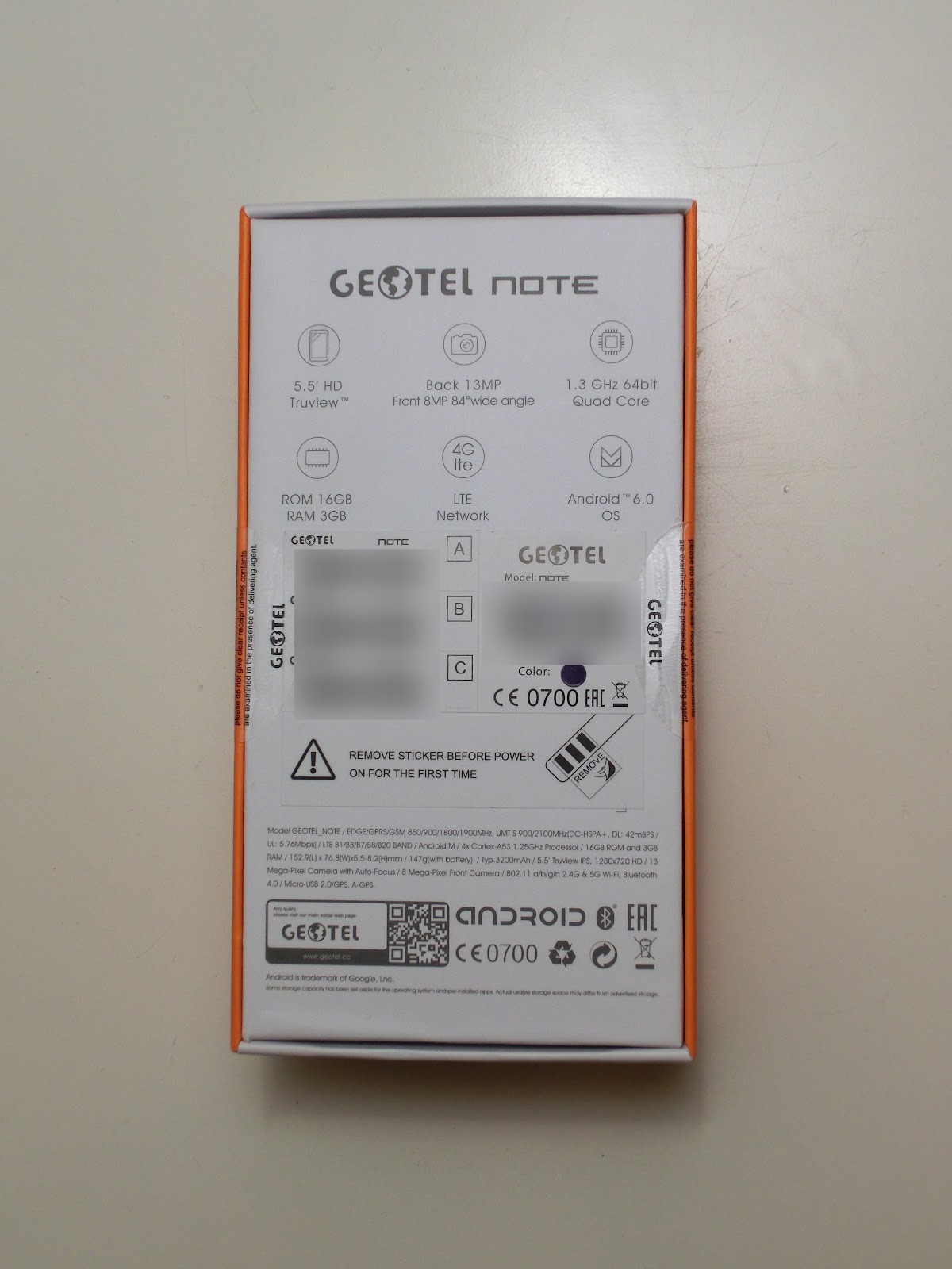 [REVIEW] Geotel Note (Smartphone)