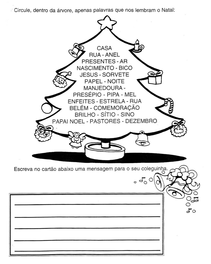 ATIVIDADES NATAL INTERPRETAÇÃO DE TEXTO PRODUÇÃO DE TEXTO EXERCÍCIOS PARA IMPRIMIR II PORTAL ATIVIDADES NATAL INTERPRETAÇÃO DE TEXTO PRODUÇÃO DE TEXTO EXERCÍCIOS PARA IMPRIMIR II PORTAL
