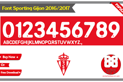 Font Sporting Gijon 2016/2017