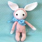 patron gratis conejo amigurumi | free pattern amigurumi rabbit