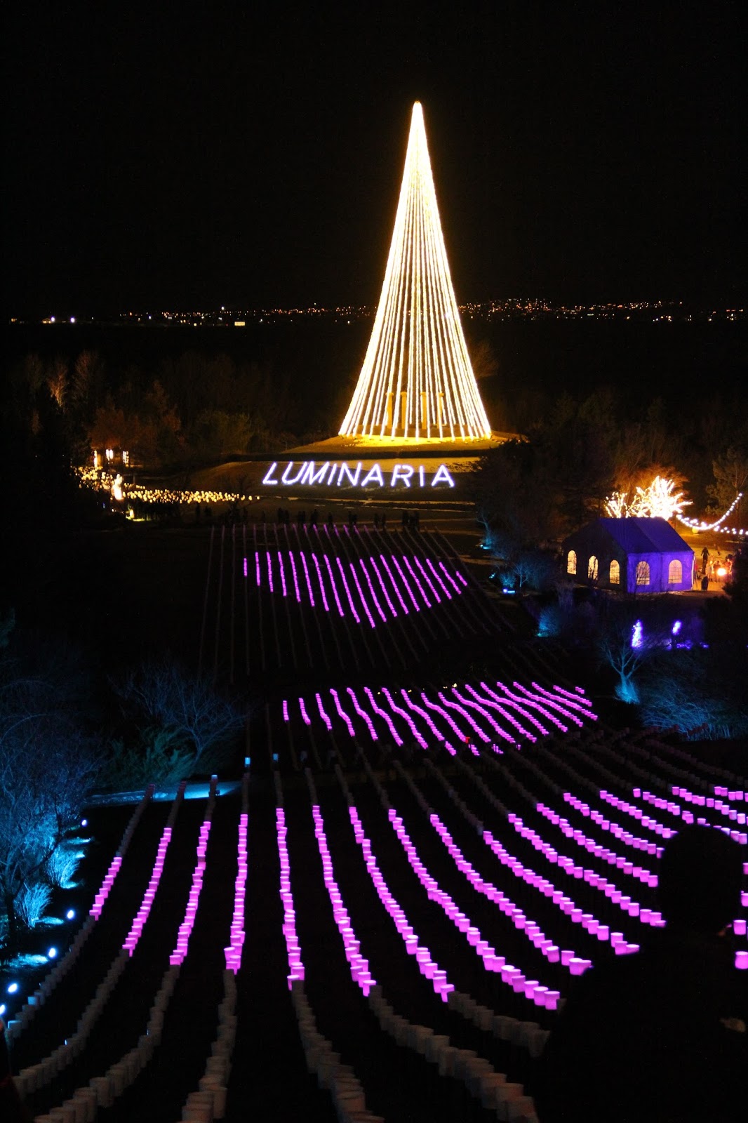 Beit Emmett Luminaria at Thanksgiving Point