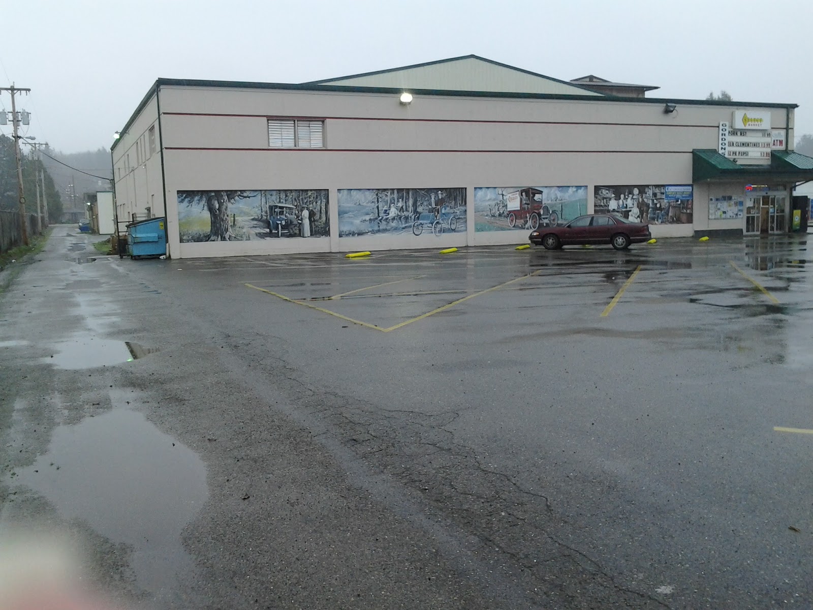 James Abbott, East Grays Harbor County Muralist Gordon's Select Market