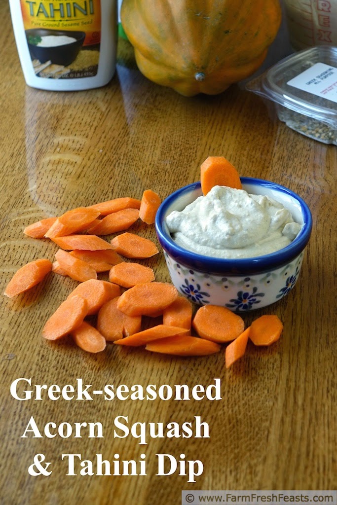 http://www.farmfreshfeasts.com/2014/10/greek-seasoned-acorn-squash-and-tahini.html