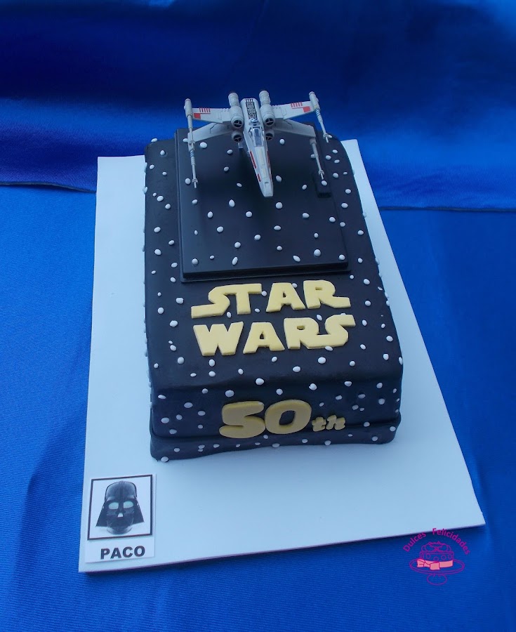 Tarta Star Wars fondant
