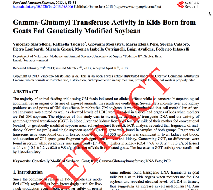 Study Linking Genetically Modified Corn to Rat Tumors Is Retracted - Scientific American