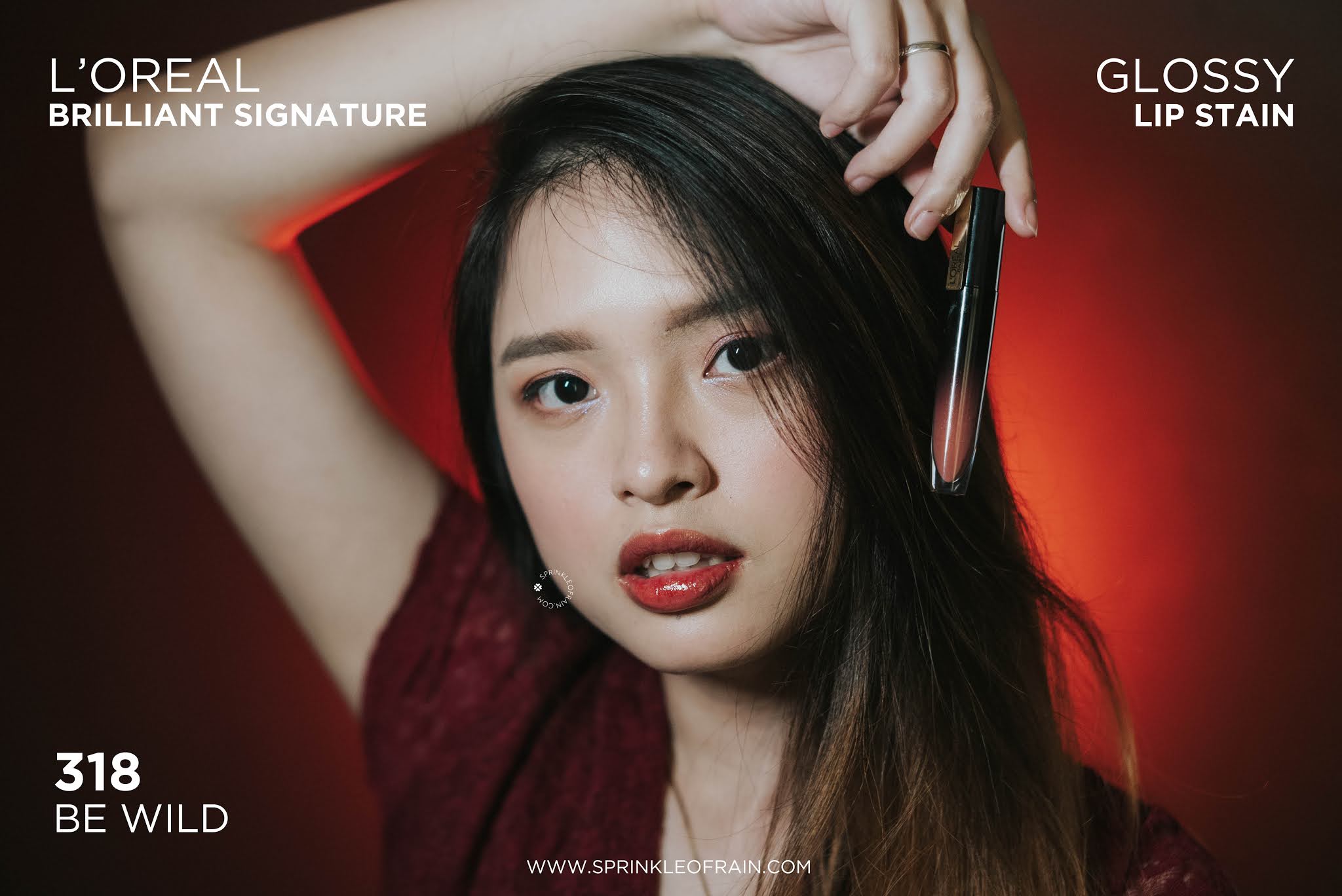 [REVIEW + SWATCHES] L'Oreal Paris Brilliant Signature Glossy Lip Stain