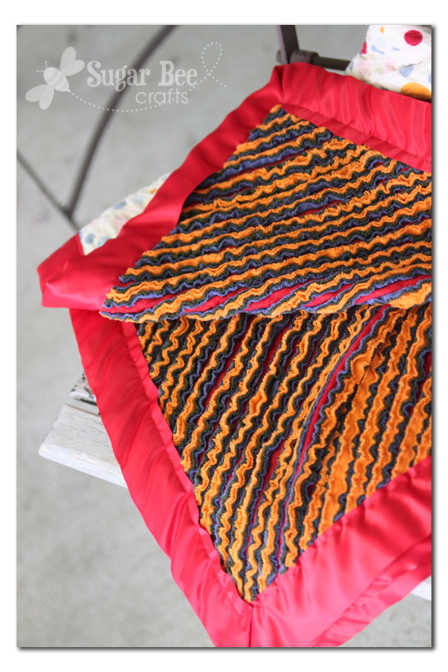 Faux Chenille Blanket with my tips! Sugar Bee Crafts