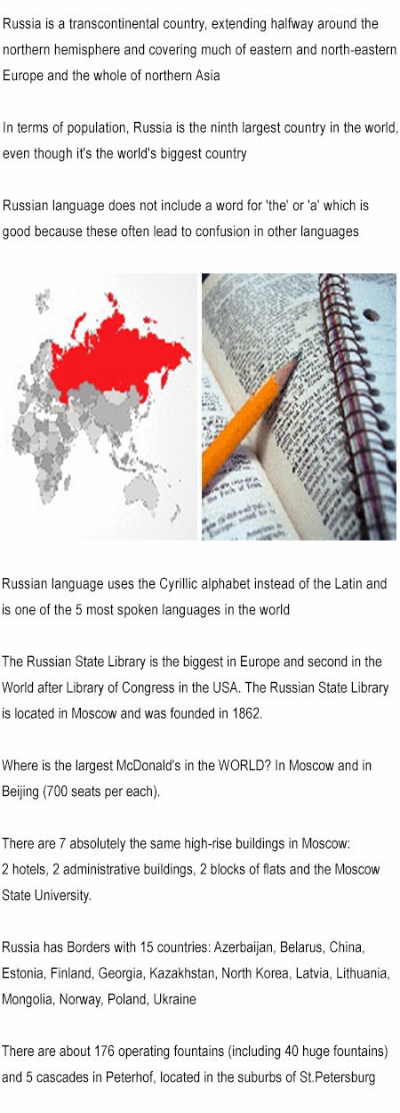 Facts About Russia For Kids
