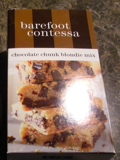 Blue Skies for Me Please: Barefoot Contessa - Chocolate Chunk Blondie Mix