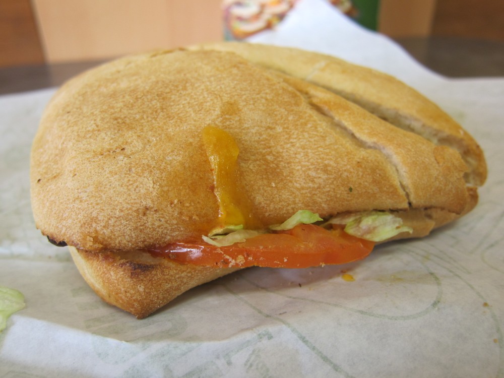 Review Quiznos Chipotle Steak Ciabatta Toastie