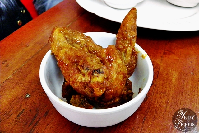 Garlic Ginger Fried Chicken at Mom's Pot Eat-All-You-Can