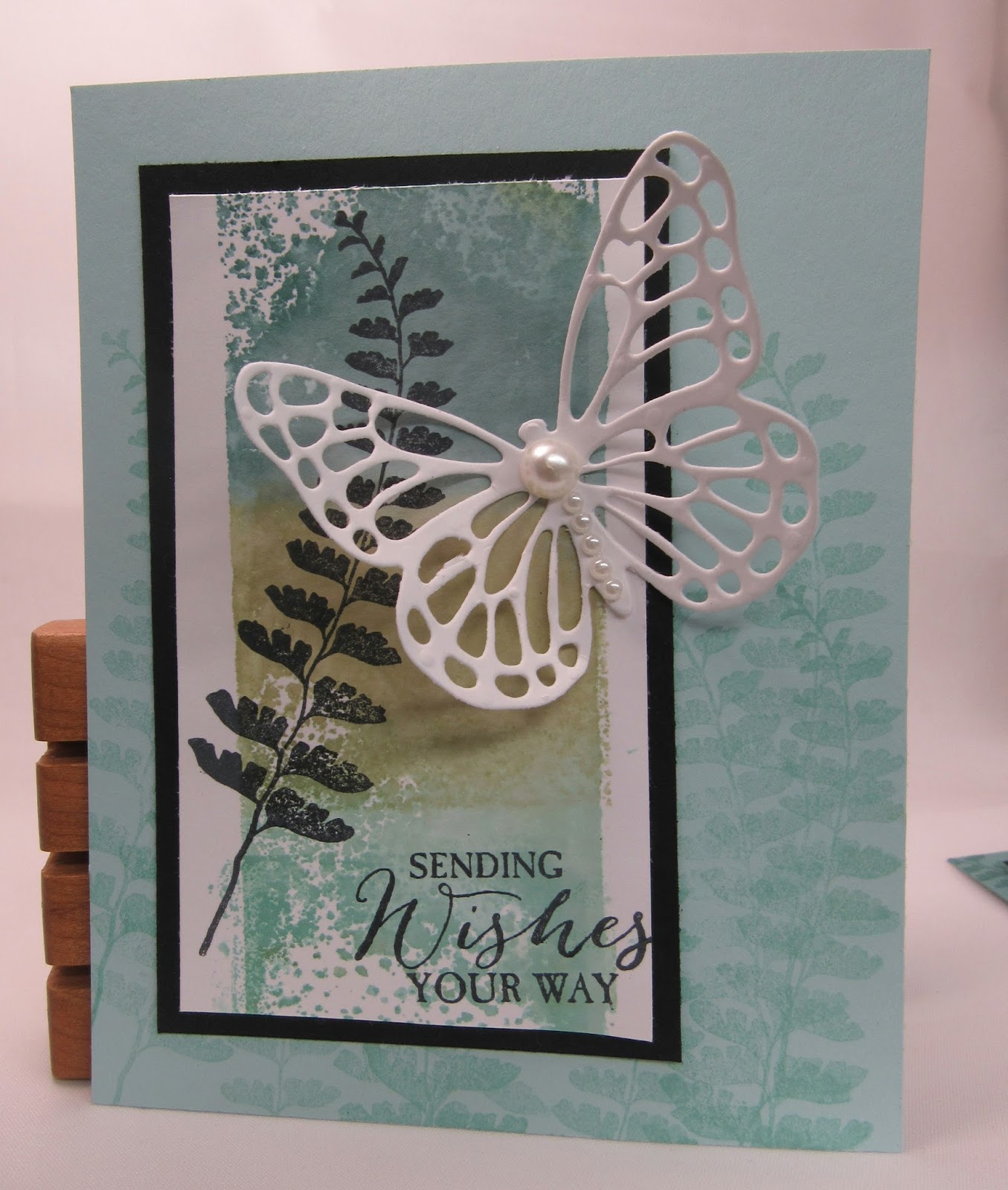 Personally Yours Butterfly Basics Block Stamping Technique