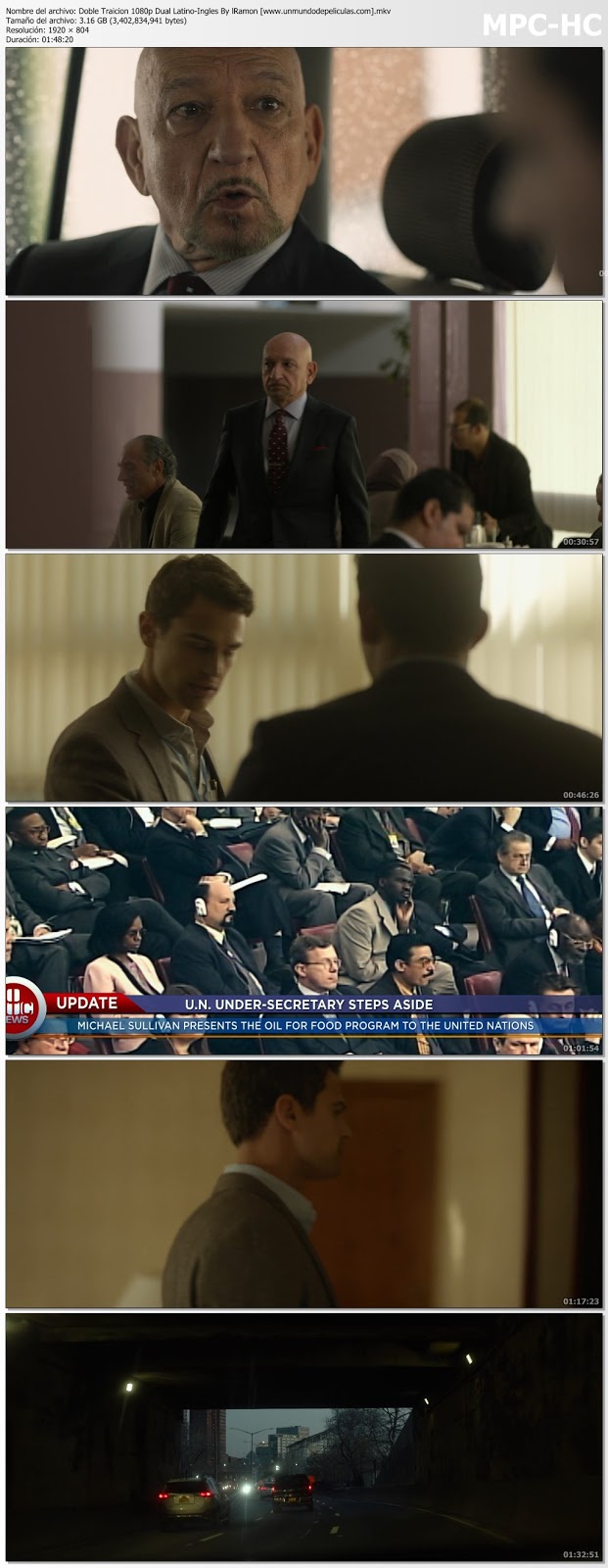Capturas de la película.