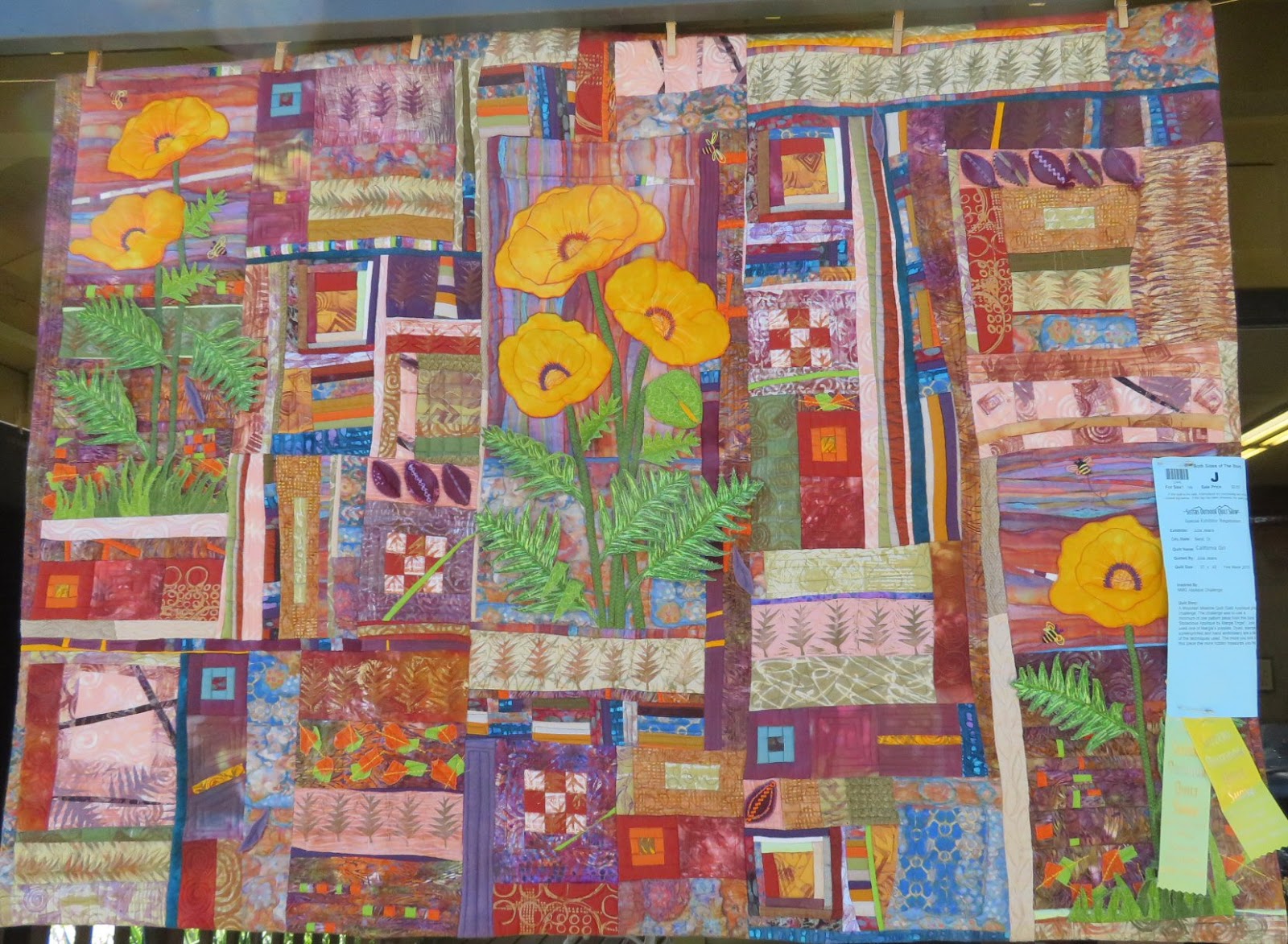 Gluten Free Quilter Trip to Sisters Oregon Quilt Show