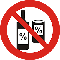 Picture of No Alchohol sign