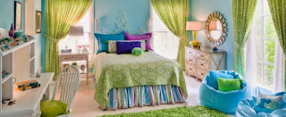 Beautiful Lime Green Bedrooms Design