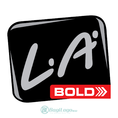 LA Bold Logo Vector