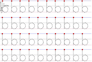 Trace For Alphabet Worksheet (Small Letter)