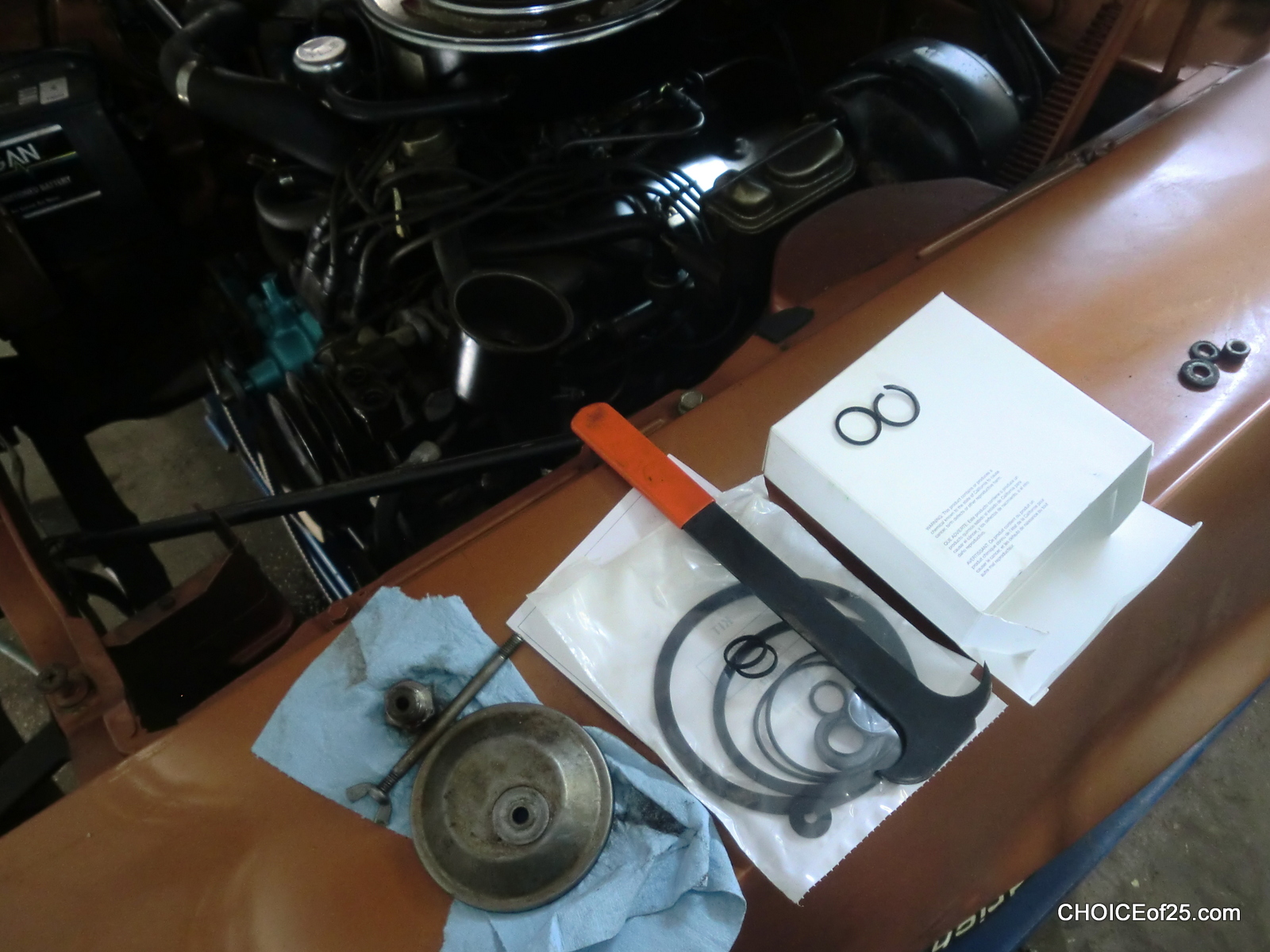 Goldman Motors Piece Du Jour AMX Water Pump, Power Steering Seals