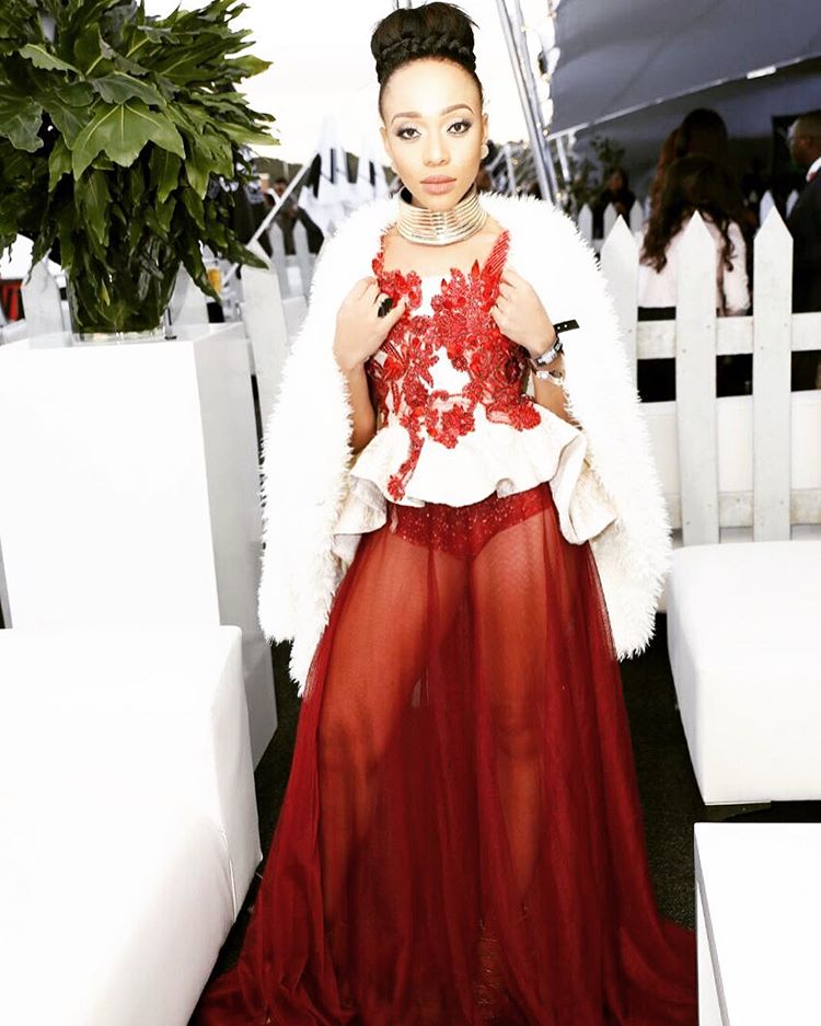 Thando Thabethe and Somizi rock Durban July 2016 Red Carpet (7 Pictures)