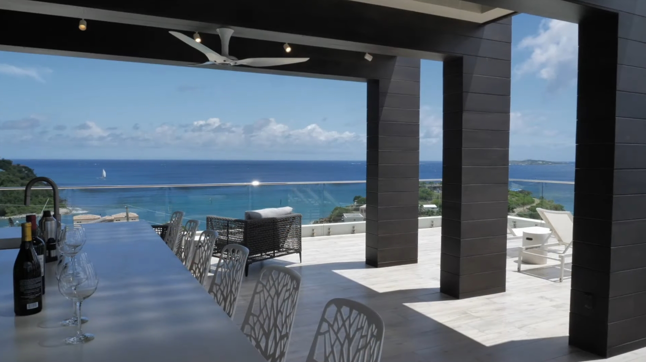 27 Photos vs. 86AA Cruz Bay Town,St John, Virgin Islands Luxury Villa Interior Design Tour