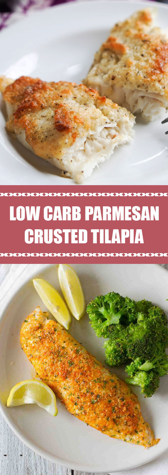 Low Carb Parmesan Crusted Tilapia FOOD RECIPES