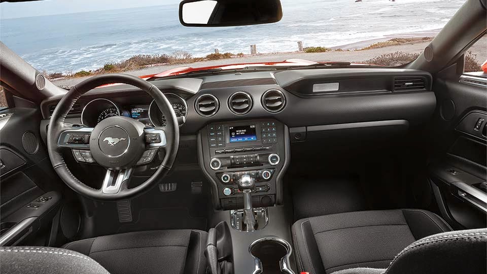 2015 ford mustang interior pictures