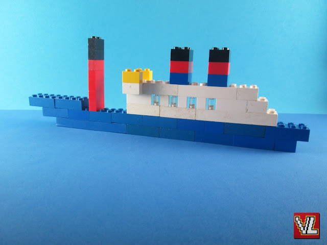Navio de passageiros - Modelo LEGO vintage sugerido no LEGO Ideas Book 221 (de 1973) Navio de passageiros - Modelo LEGO vintage sugerido no LEGO Ideas Book 221 (de 1973)