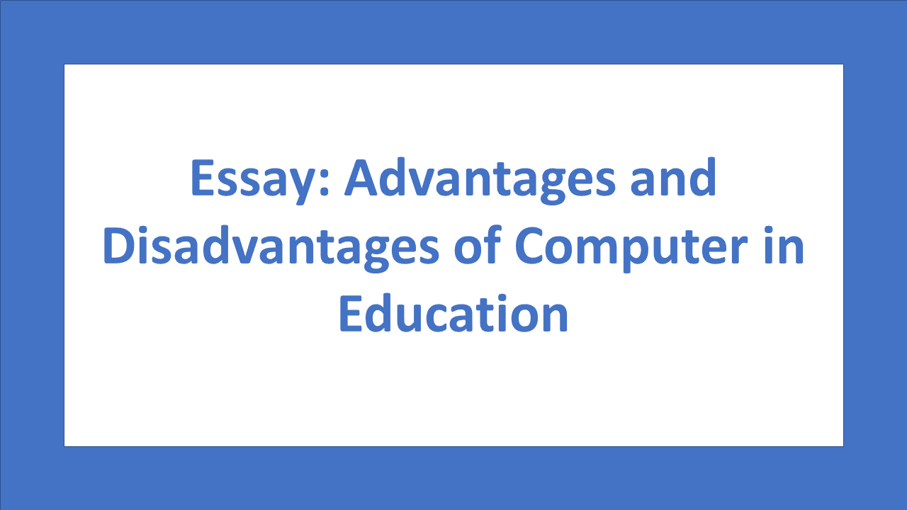 advantages disadvantages