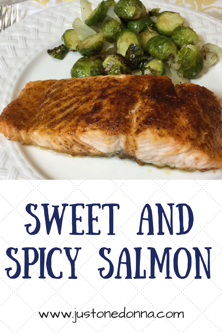 Sweet and Spicy Roasted Salmon