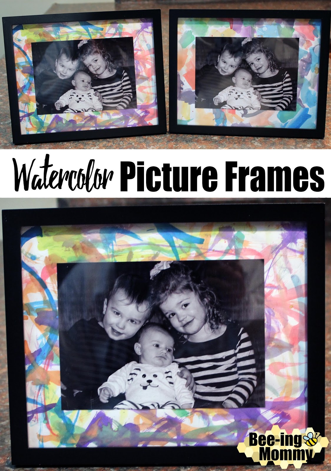 Watercolor Picture Frame Gift