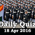 Daily Current Affairs Quiz - 18 Apr 2016