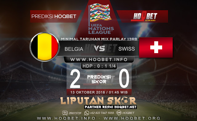 Prediksi Belgia vs Swiss 13 Oktober 2018 http://www.liputanskor.com/
